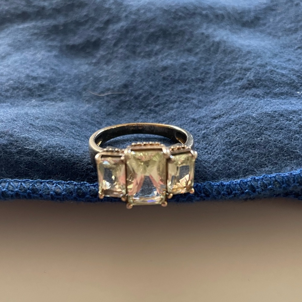🎀Vintage/antique sterling statement ring sz 8.75